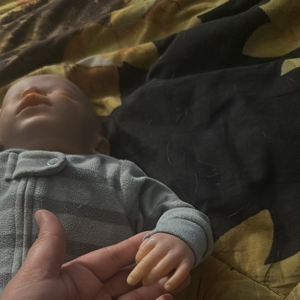 A reborn baby doll handmade  with a lot of love and good gift for your daughter